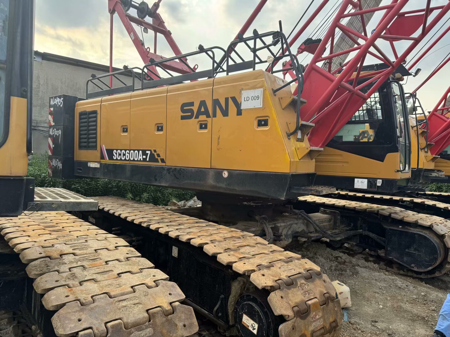 2022 4600H Crawler Crane SANY SCC600A-7