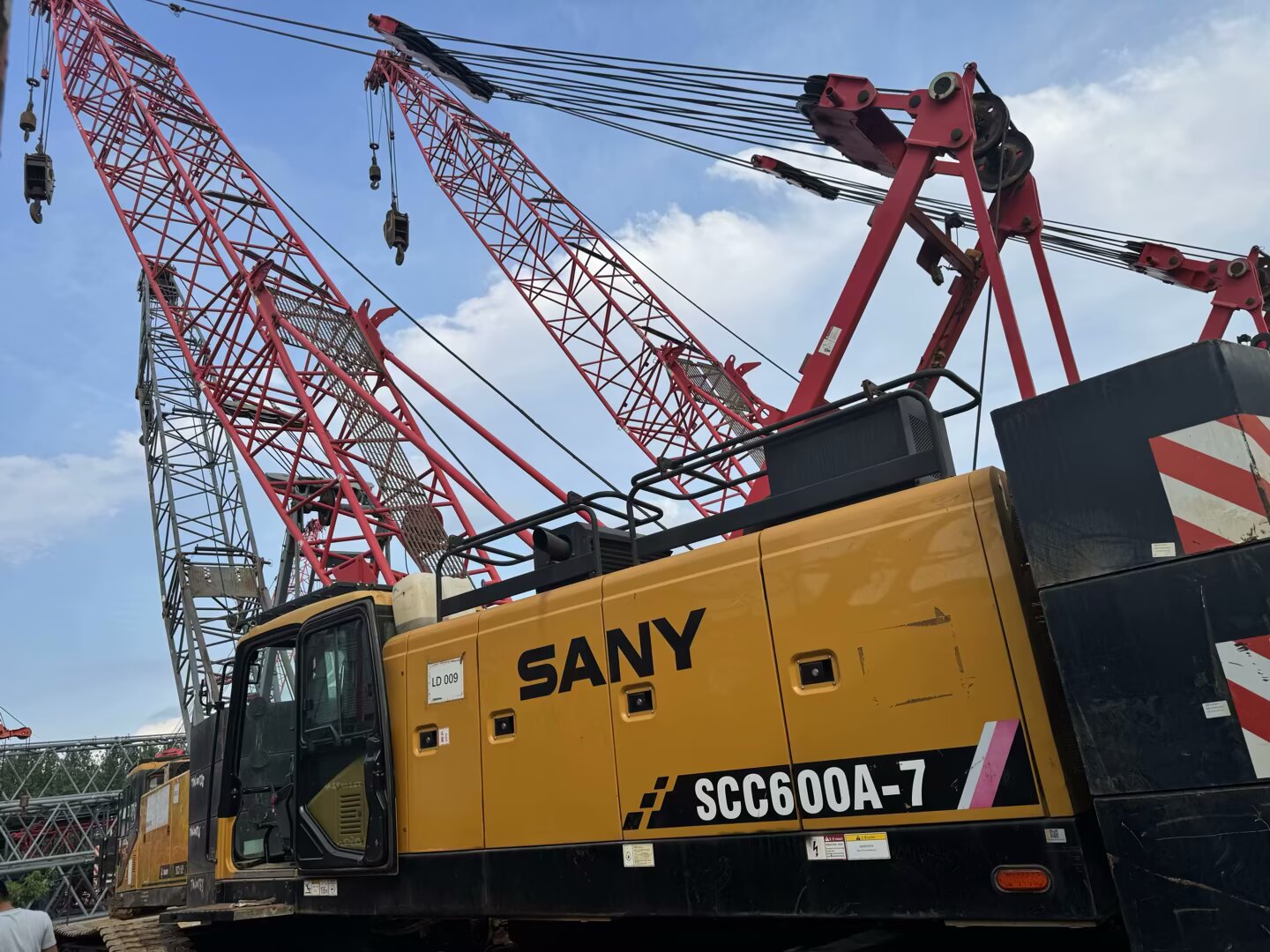 2022 4600H Crawler Crane SANY SCC600A-7