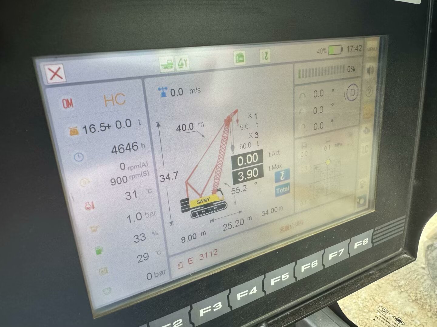 2022 4600H Crawler Crane SANY SCC600A-7