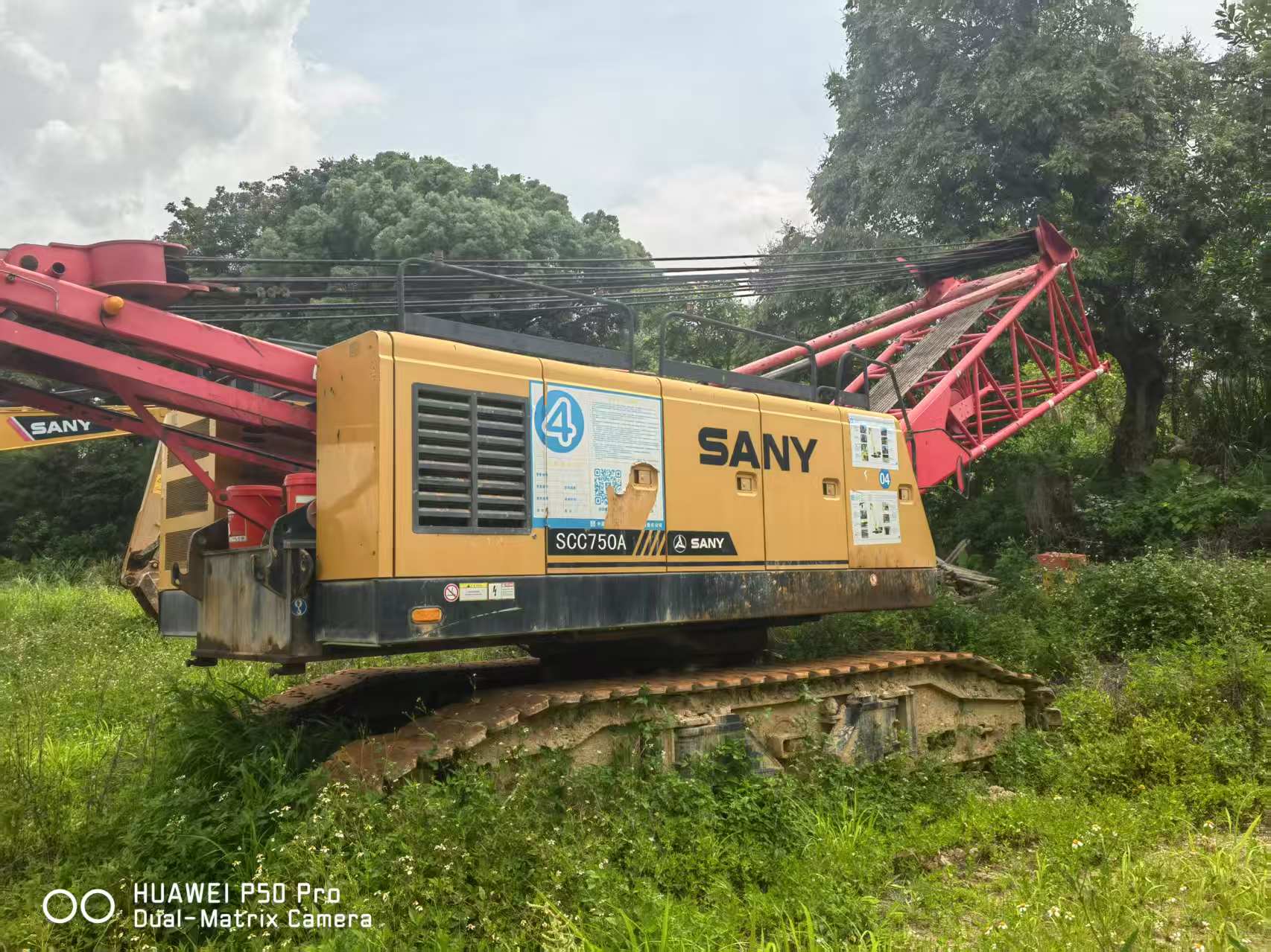2018 Crawler Crane SANY SCC750A