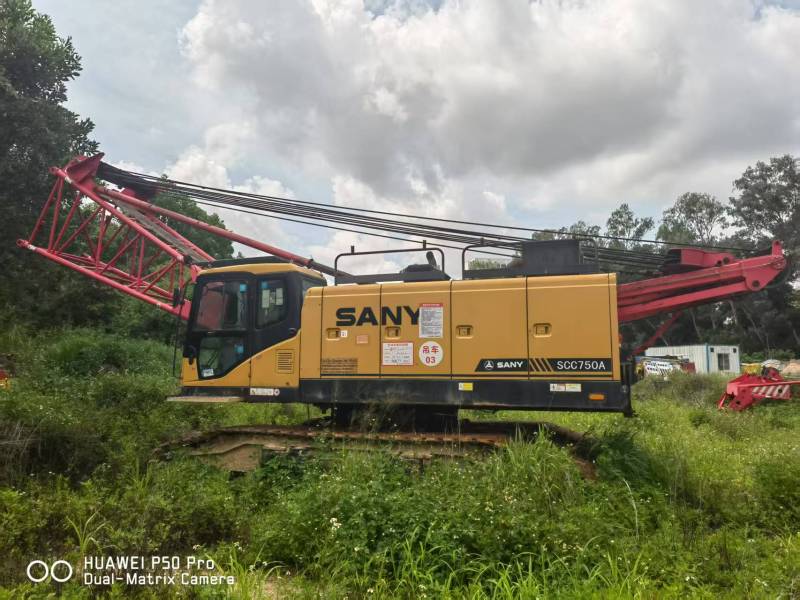 2018 0H Crawler Crane SANY scc750a