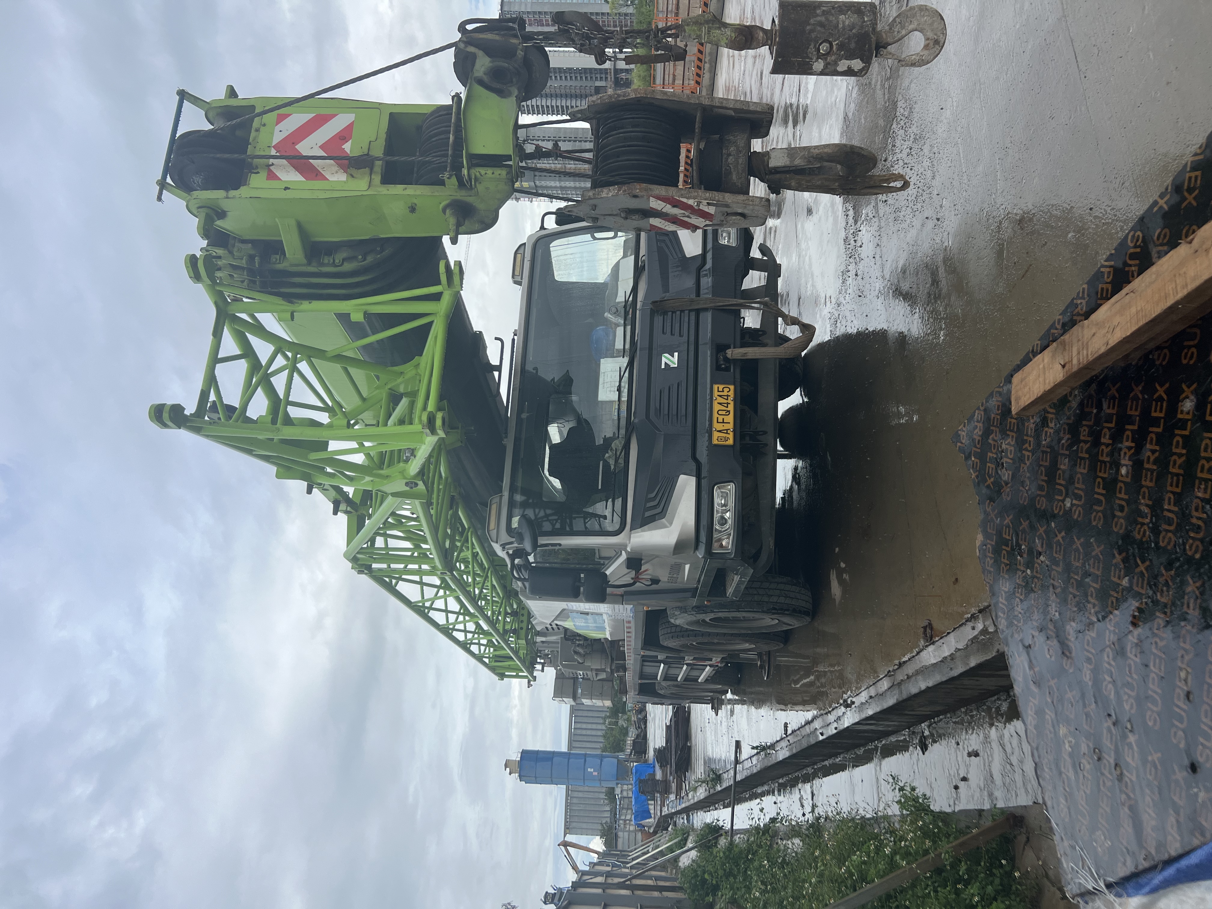 2022 Used Truck Crane Zoomlion ZLJ5505JQZ80V