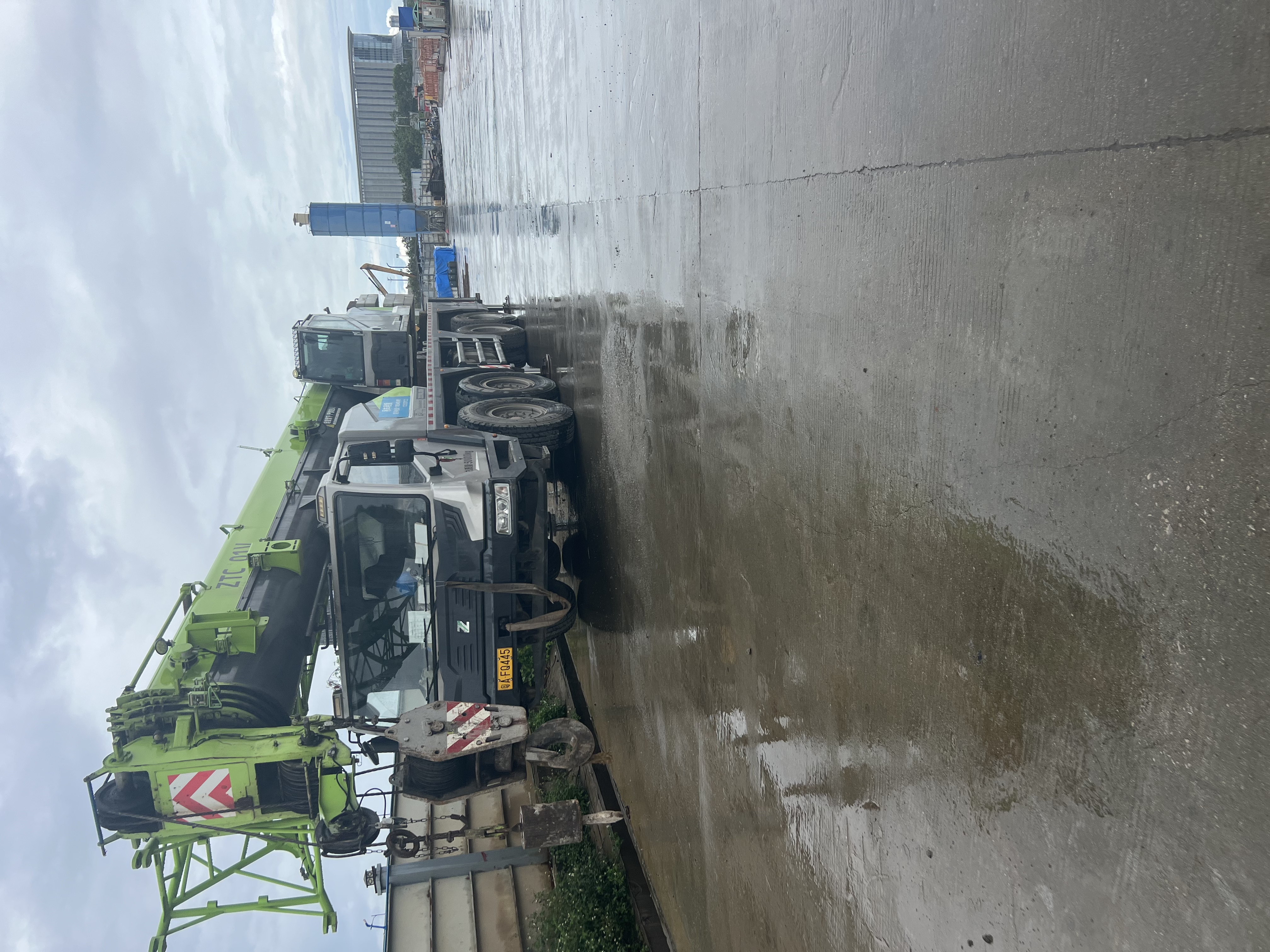 2022 Used Truck Crane Zoomlion ZLJ5505JQZ80V
