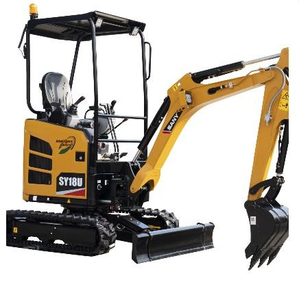 2025 Mini( up to 12,000lbs) Excavator SANY SY18U