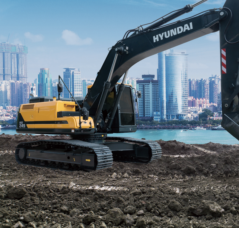 2025 0H Excavator HYUNDAI HX245