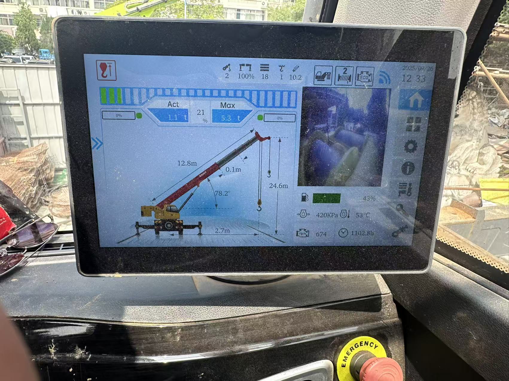 2024 1581H Truck Crane SANY STC800C5-8
