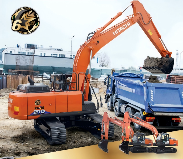 2025 New Crawler Excavator HITACHI ZX210