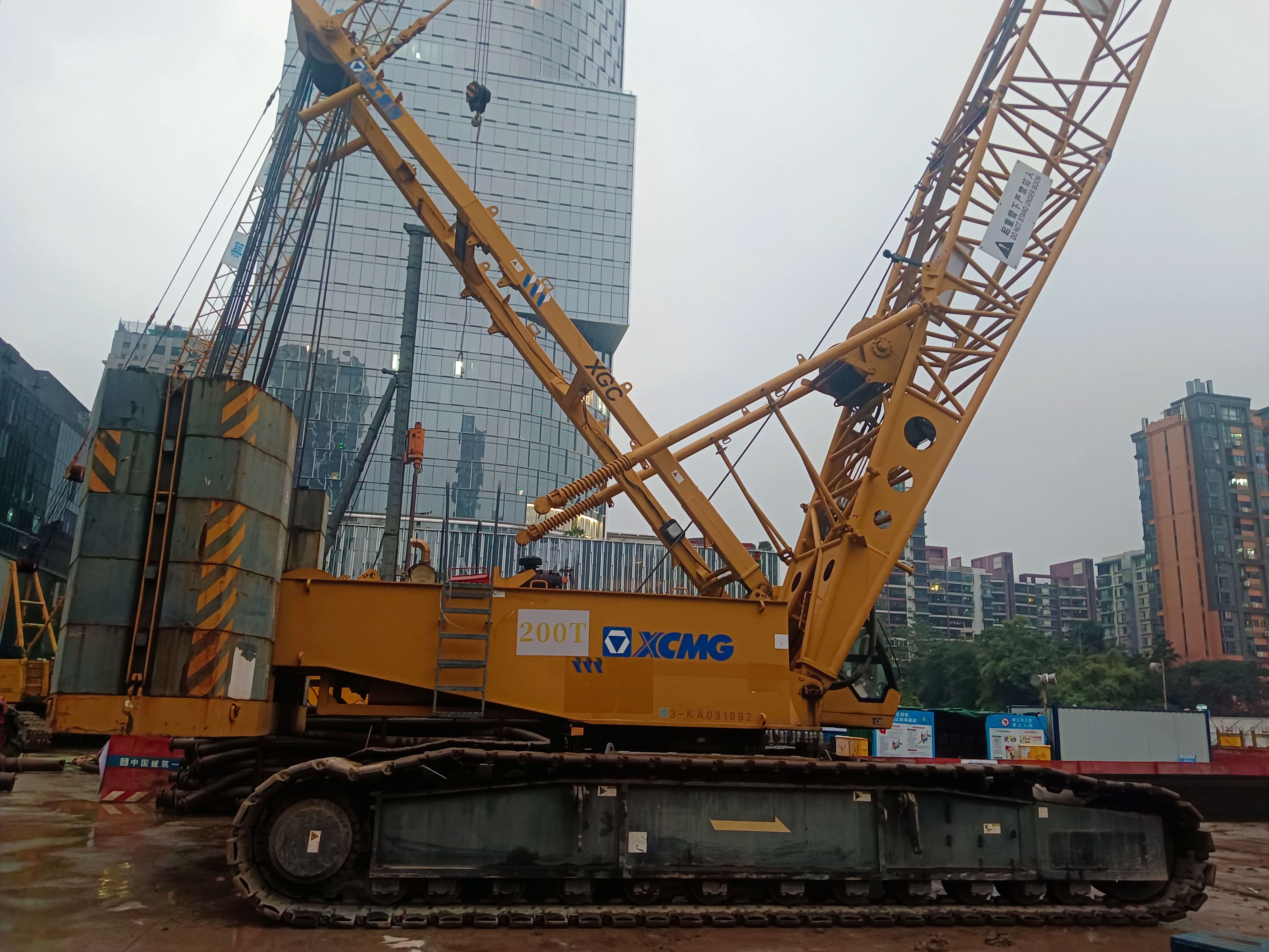 2018 12237.9H Crawler Crane XCMG XGC200