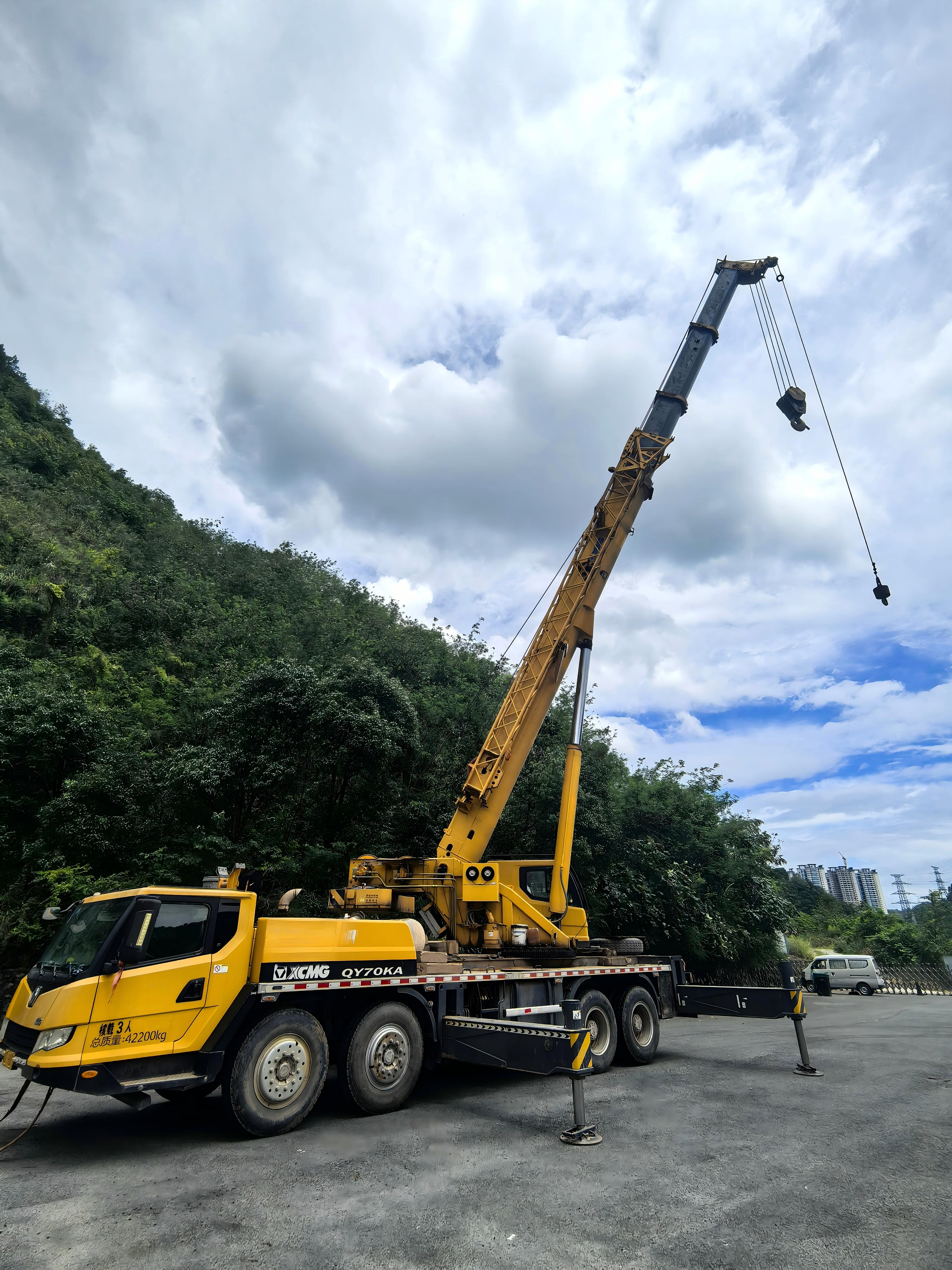 2019 Used Truck Crane XCMG QY50KA