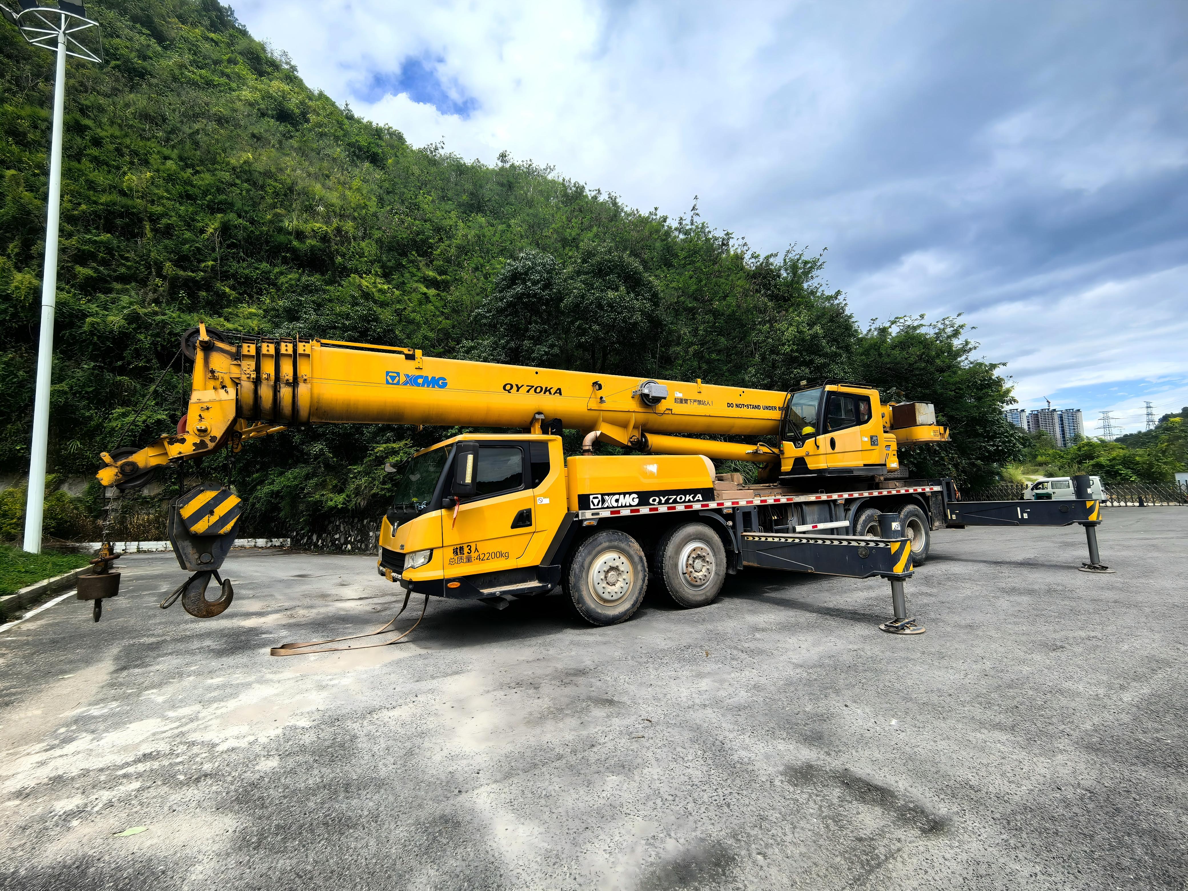 2019 Used Truck Crane XCMG QY50KA